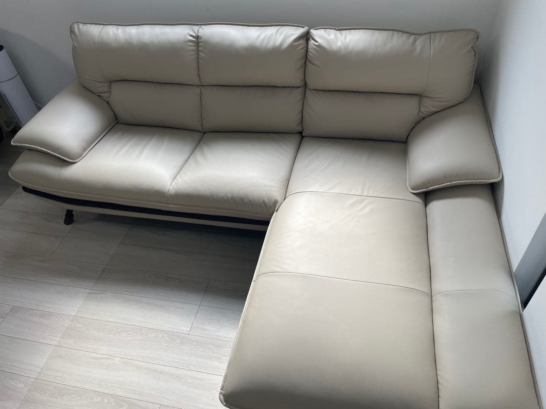 超美品【定価149900円】ニトリ コーナーソファ 傷に強い合皮タイプ 左