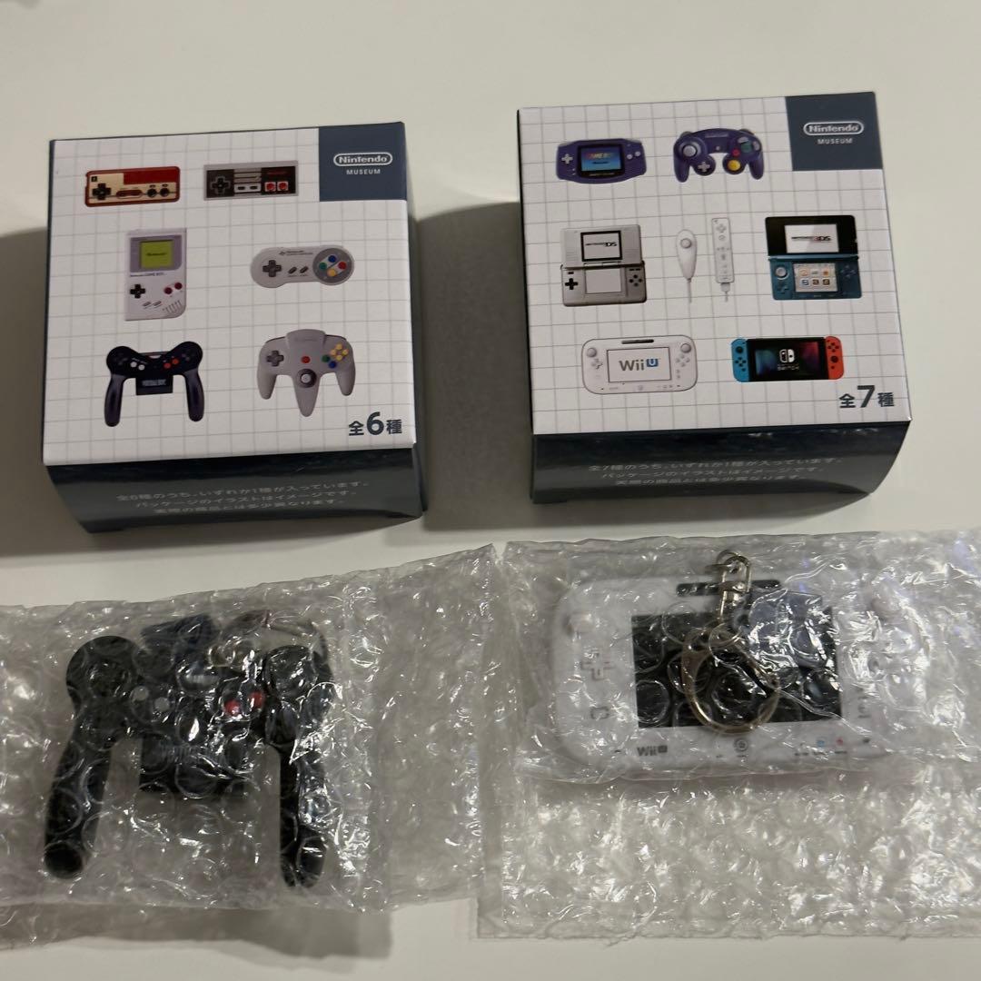 未使用ニンテンドーミュージアム ゲームハードキーホルダー 2個セット