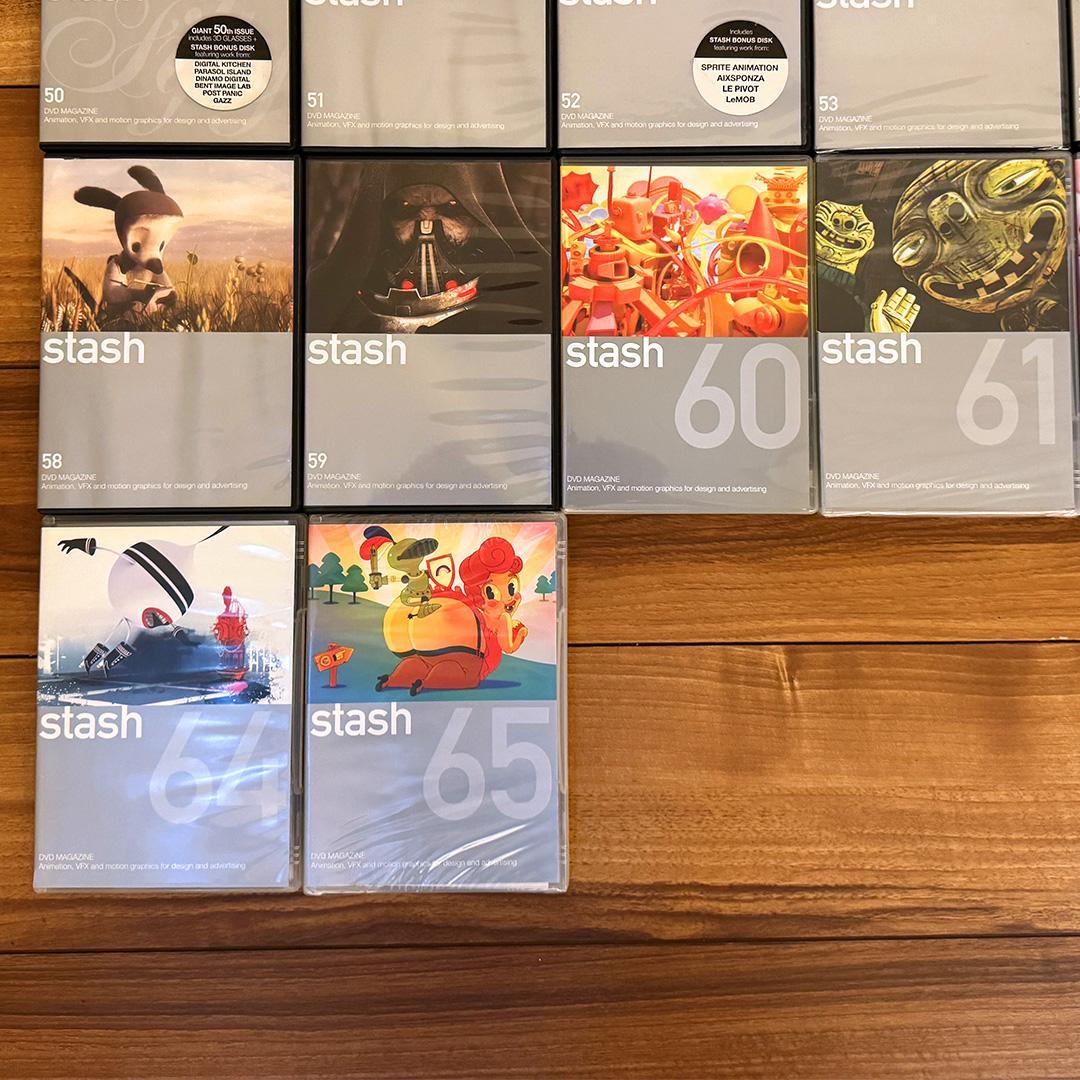stash DVDマガジン 34枚 まとめ売り