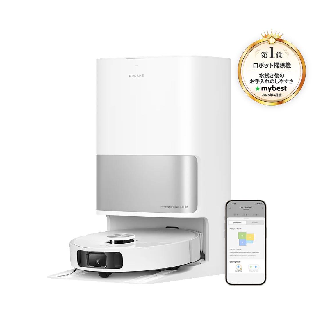 【新品】Dreame ロボット掃除機 L10s Ultra Gen 2 Dreame L10s Ultra Gen 2 ロボット掃除機 – Dreame Japan