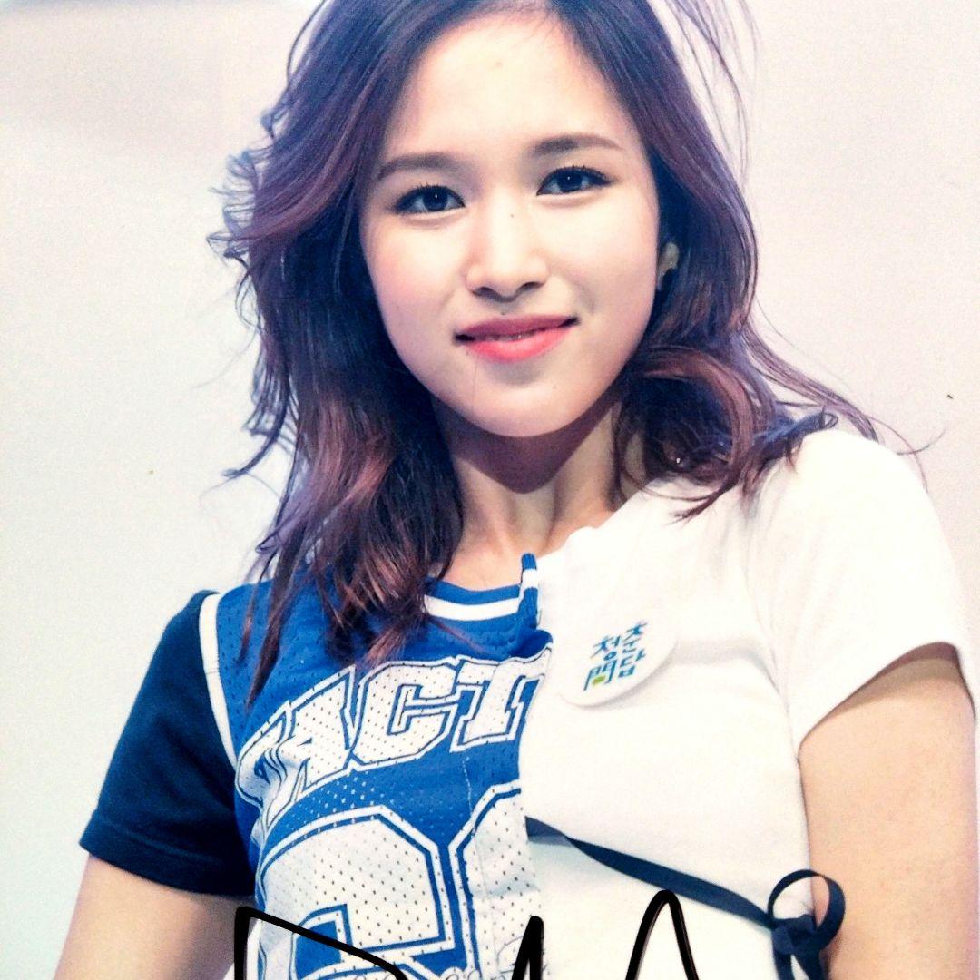 ミナ直筆サイン入り超大型写真…MINA …TWICE…⑤