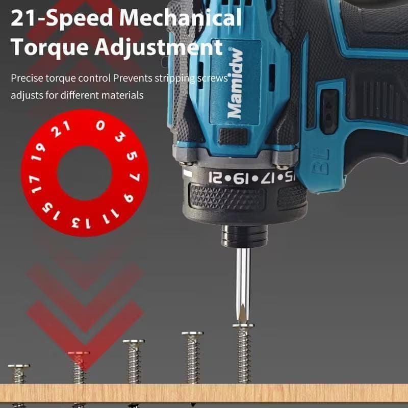 New最安値【Mamidw 380N.Mコンパクト コードレス電動ドライバー】u