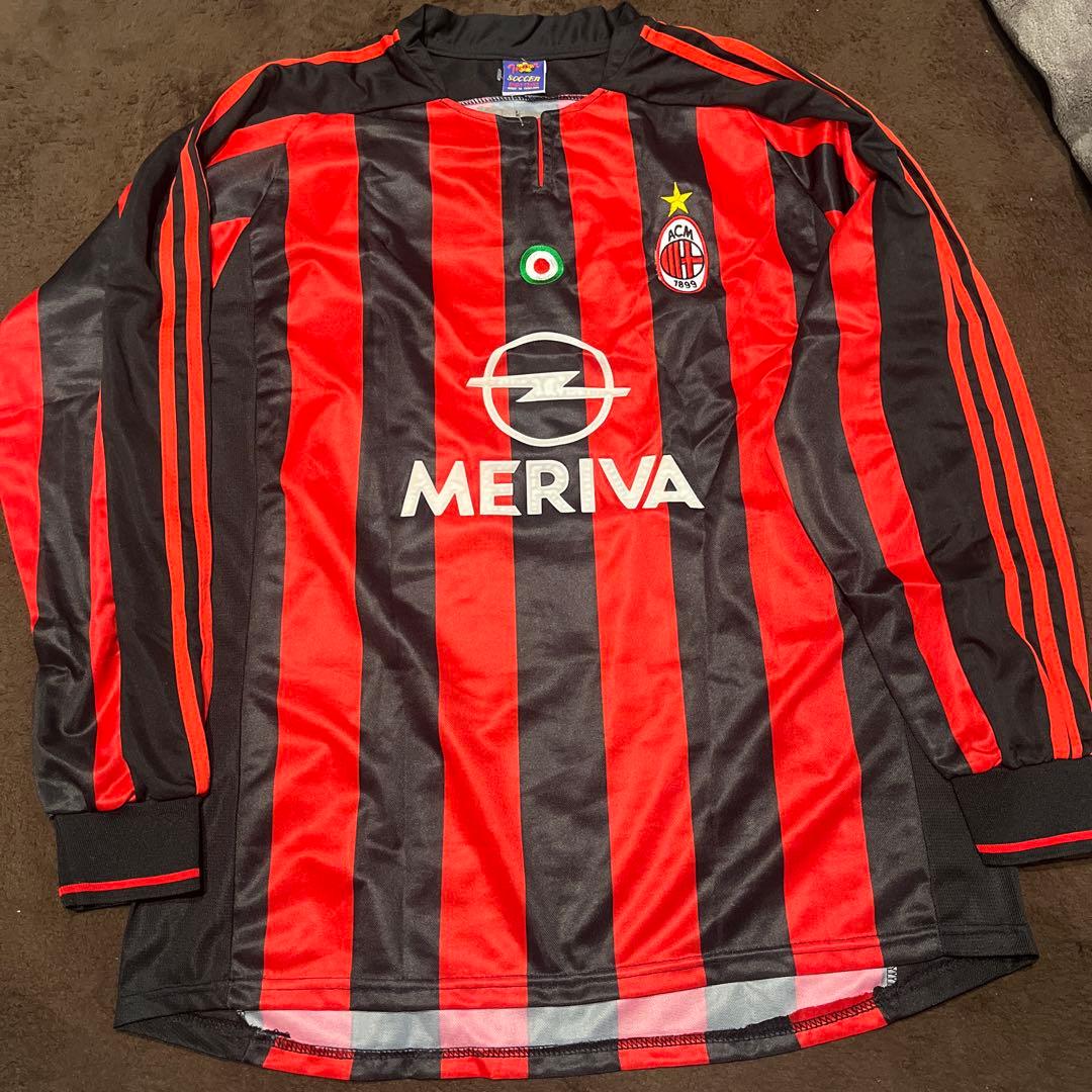 90's ACミラン Rui Costa 10番 ユニフォーム ルイコスタ 長袖 - メルカリ