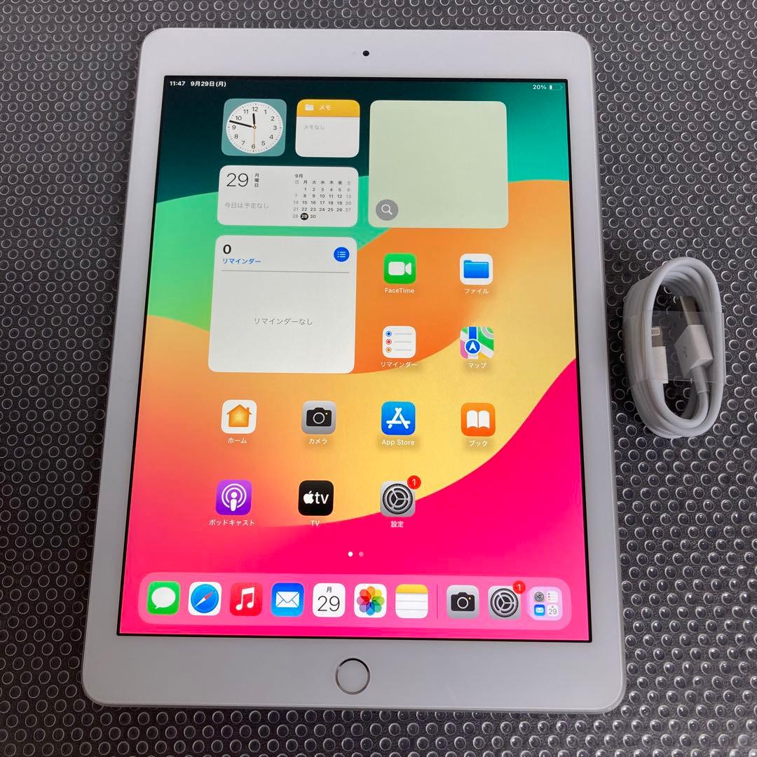 867【早い者勝ち】電池良好☆iPad6 第6世代 32GB WIFIモデル☆ 電池最良好 iPad6 第6世代 32GB WIFIモデル