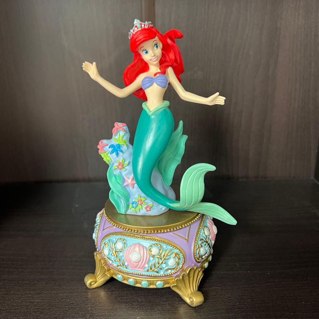 アリエル　オルゴール　レア　フィギュア　リトルマーメイド アリエル オルゴール レア フィギュア リトルマーメイド - メルカリ