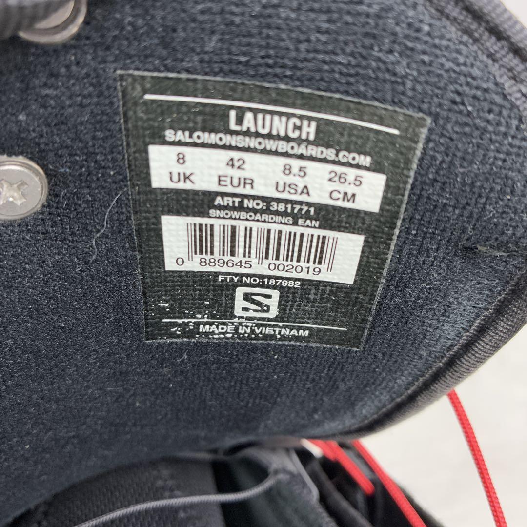 サロモン LAUNCH 26.5cm スノボブーツ カーキ