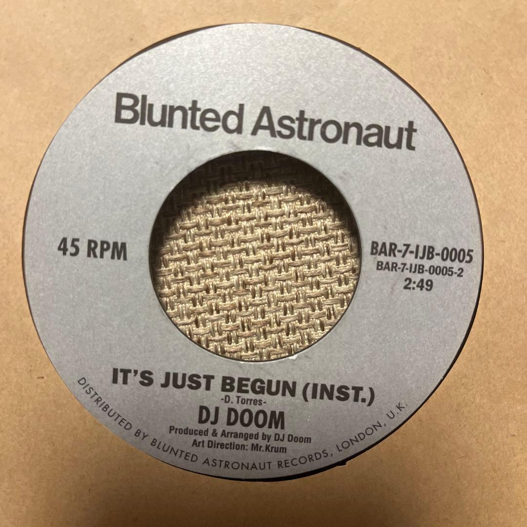 DJ DOOM & NUTSO IT'S JUST BEGUN 750枚限定 - メルカリ