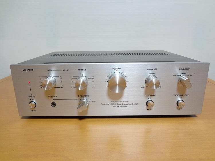 美品 Aurex SB-220 プリメインアンプ 1976年 全体的に綺麗な品 - メルカリ