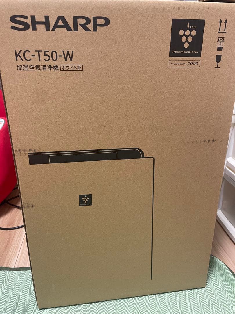 【新品】 SHARP KC-T50-W 空気清浄機 シャープ シャープ KC-T50-W [ホワイト系] 価格比較 - 価格.com