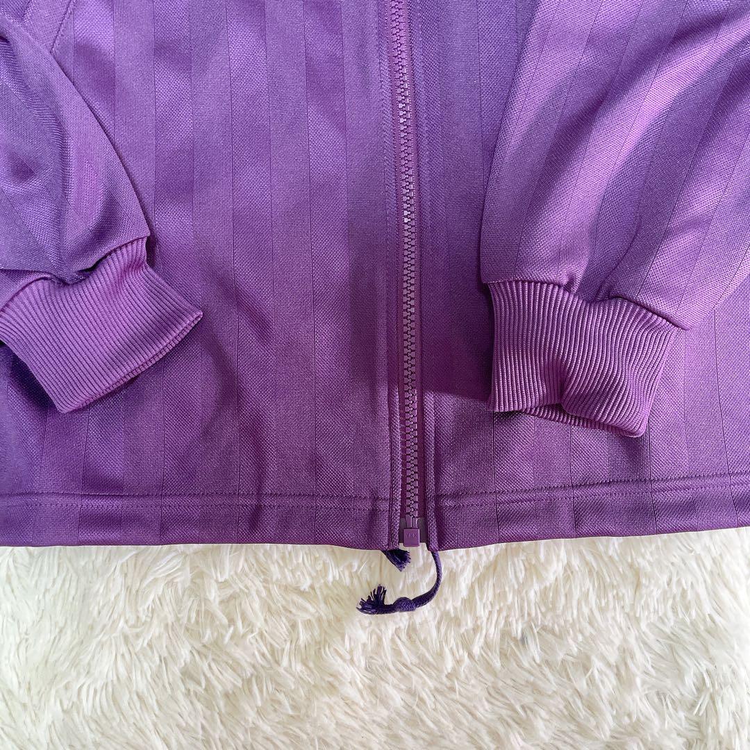 希少カラー】PUMA プーマ パープル ジャージ 背面ロゴ セットアップ M