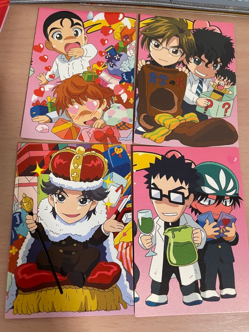 テニスの王子様ちびキャラバレンタイン＆トレカ手塚、越前、不二他 テニスの王子様ちびキャラバレンタイン＆トレカ手塚、越前、不二他