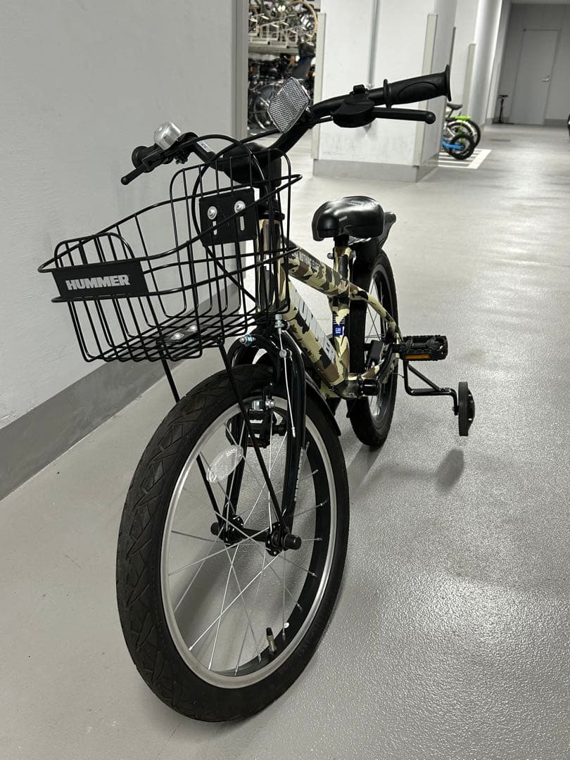 18インチ 子供用自転車 ハマーカモフラージュ 補助輪 HUMMER - メルカリ