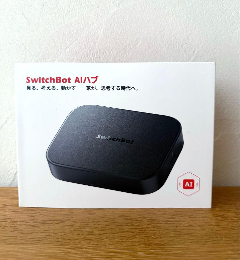 【新品•美品】SwitchBot AIハブ 本体　VLM搭載 スマートホーム Amazon.co.jp: 【Works with Apple Home】SwitchBot AI ハブ VLM搭載