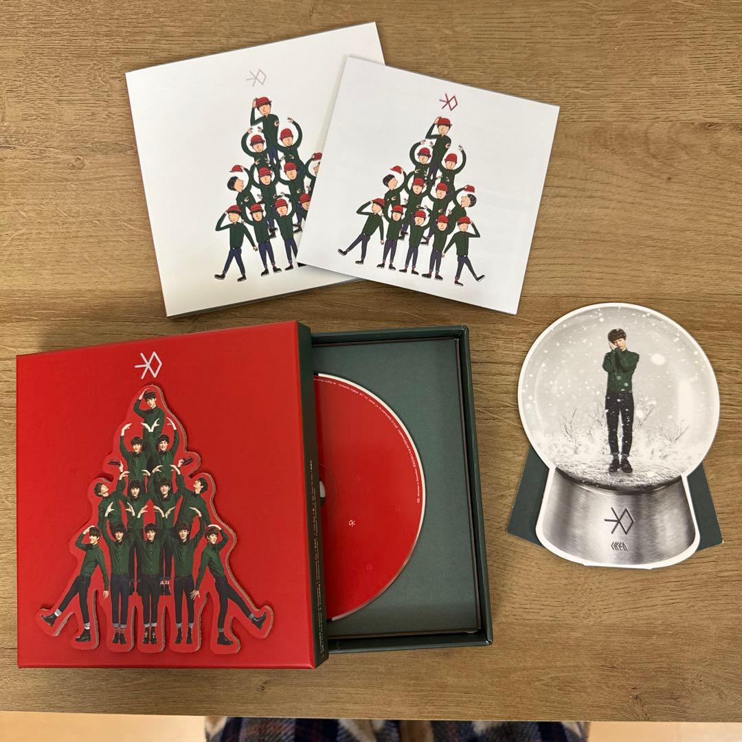 EXO Miracles in December 中国版 トレカ付き - メルカリ