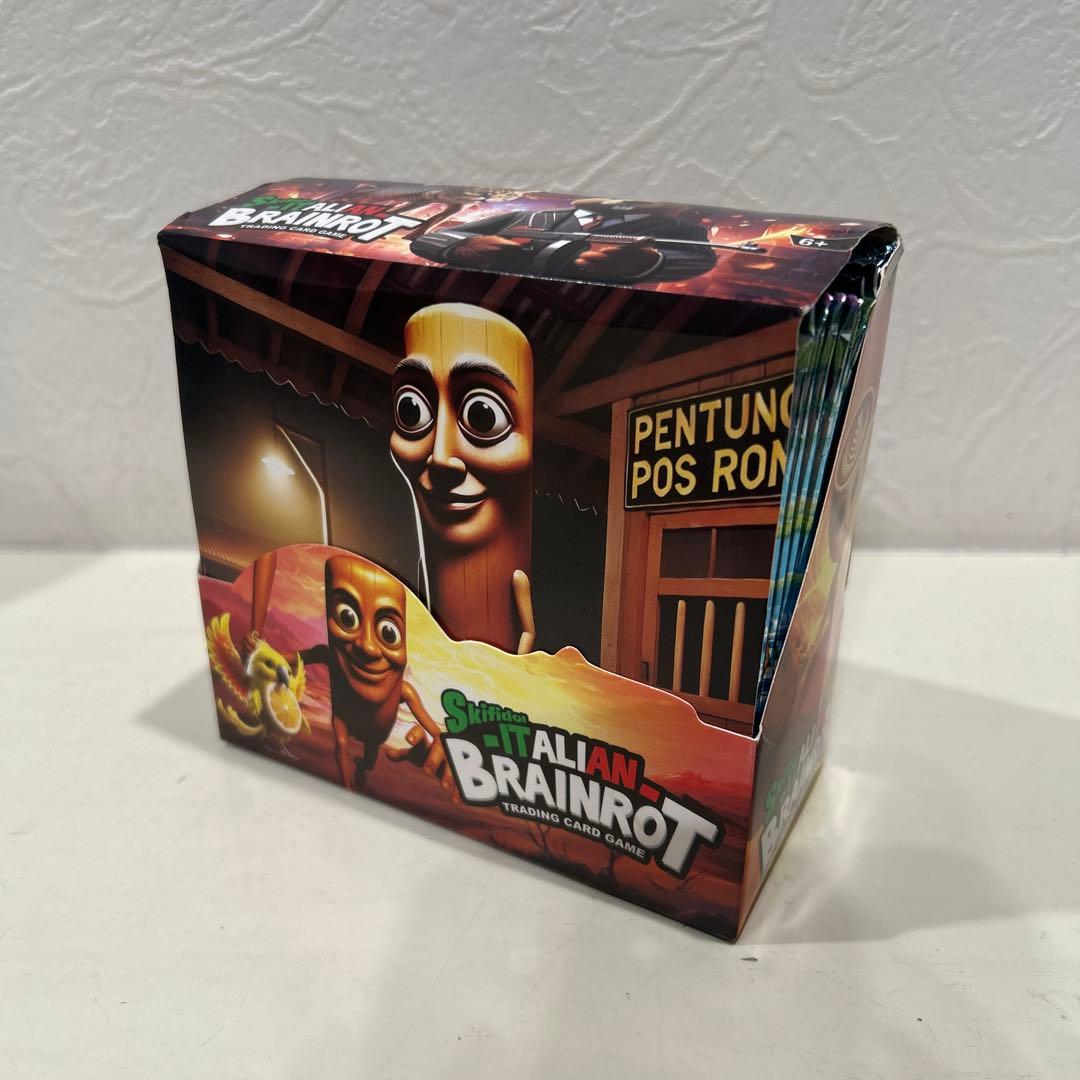 イタリアンブレインロットトレーディングカード 36パック 箱付き