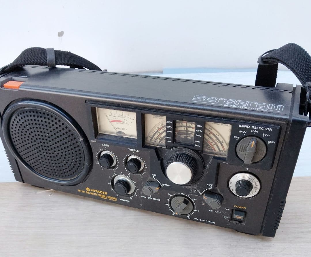 日立BCLラジオ サージラム KHー2200(よ98)