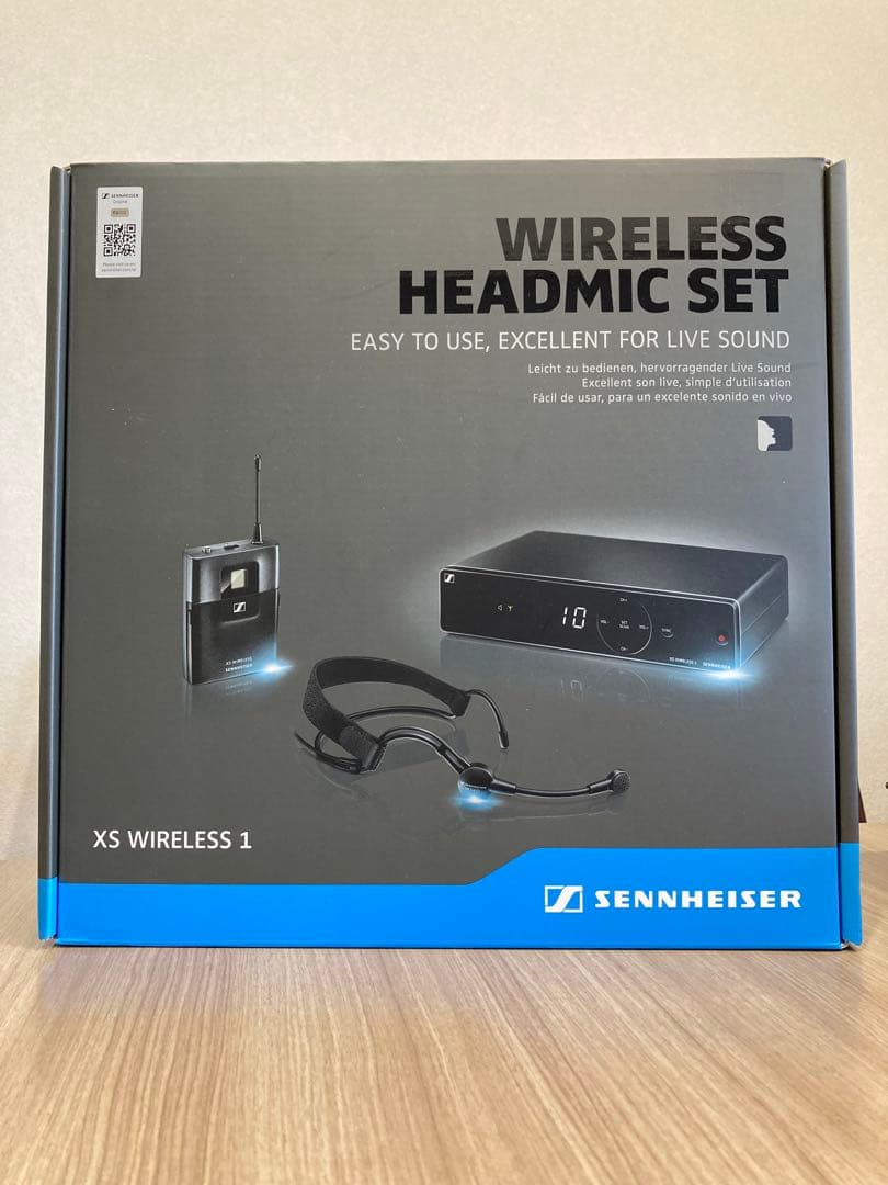 Sennheiser XS WIRELESS 1 ワイヤレスヘッドセット Amazon.com: Sennheiser XSW 1-ME3-A Wireless Headmic Set, A Range