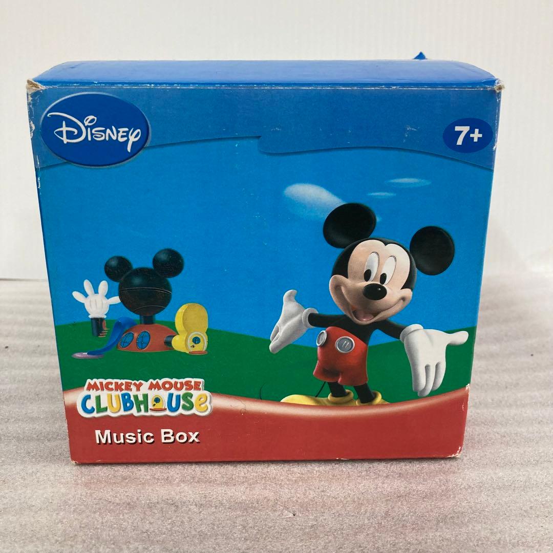 Disny ミッキーマウス クラブハウス ミュージックボックス オルゴール