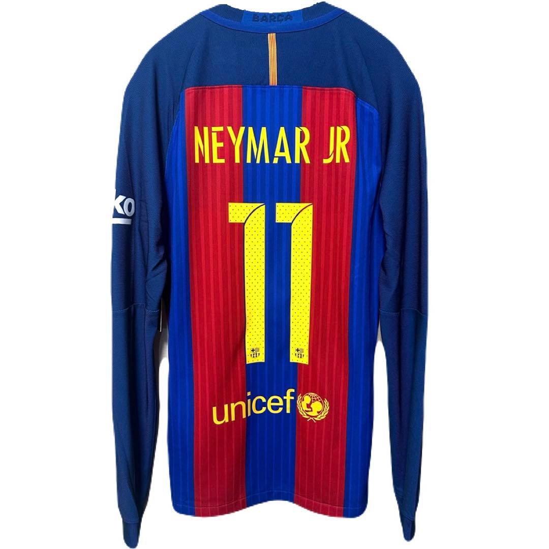 ネイマール#11】バルセロナ 選手支給 ユニフォーム 16/17 - メルカリ
