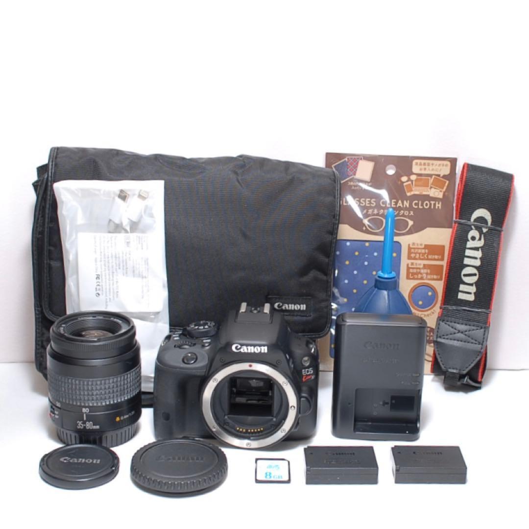 カフェ巡り写真に✨CANON KISS X7✨シングルレンズ✨バッテリー2個