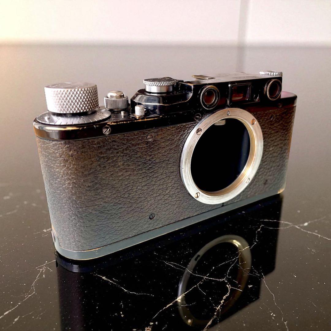 OH済】×【戦場カメラマン ロバート•キャパ愛用ライカD IIブラック