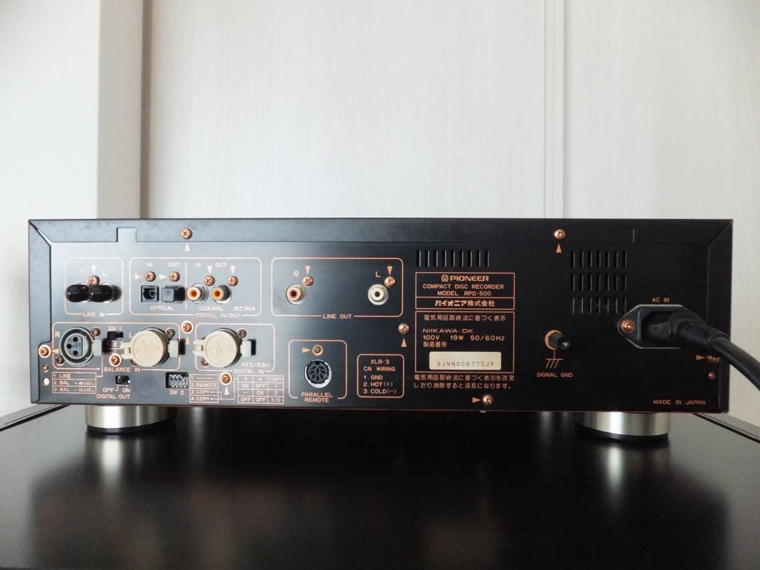 極美品】パイオニア CDレコーダー RPD-500 - メルカリ