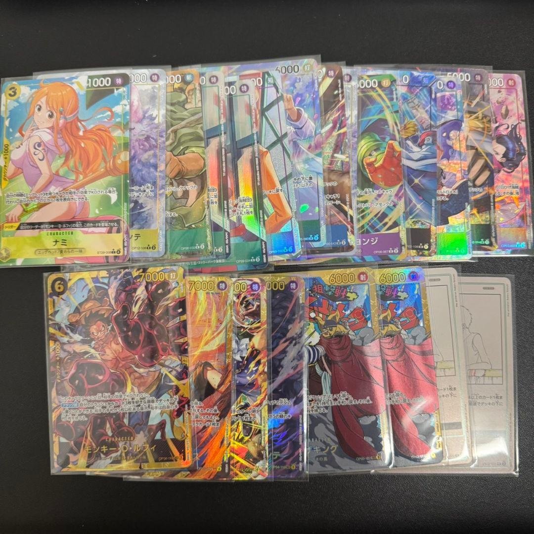 ワンピース カード　パラレル　sec まとめ売り ワンピースカード まとめ売り SEC パラレル SECパラレル - メルカリ