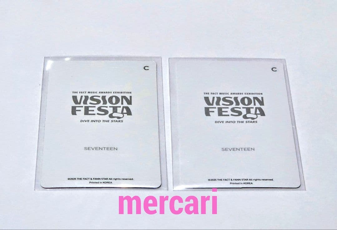 VISION FESTA SEVENTEEN セブチ トレカ フォト カード - メルカリ
