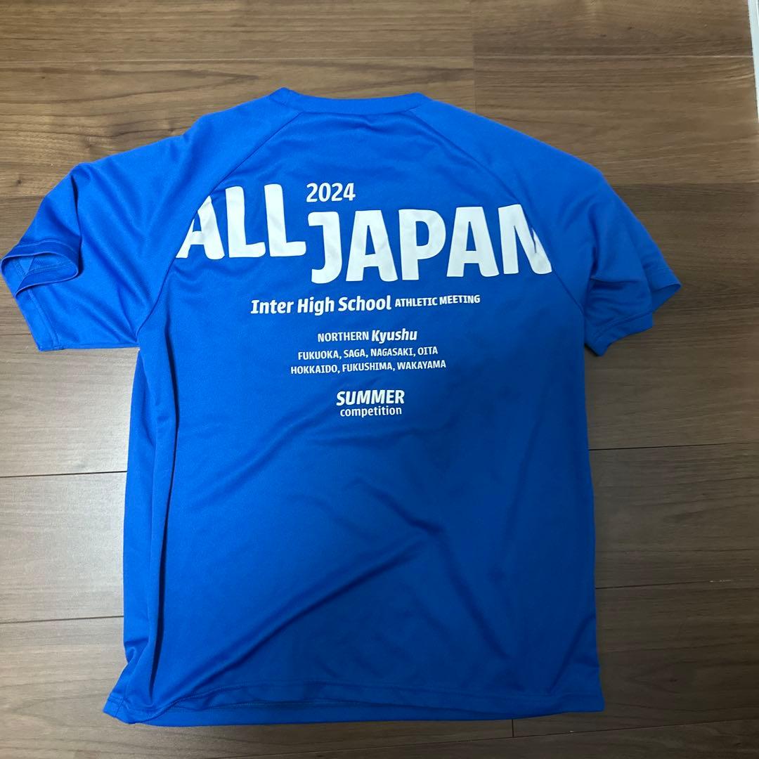 2024 ALL JAPAN インターハイ Tシャツ XO - メルカリ