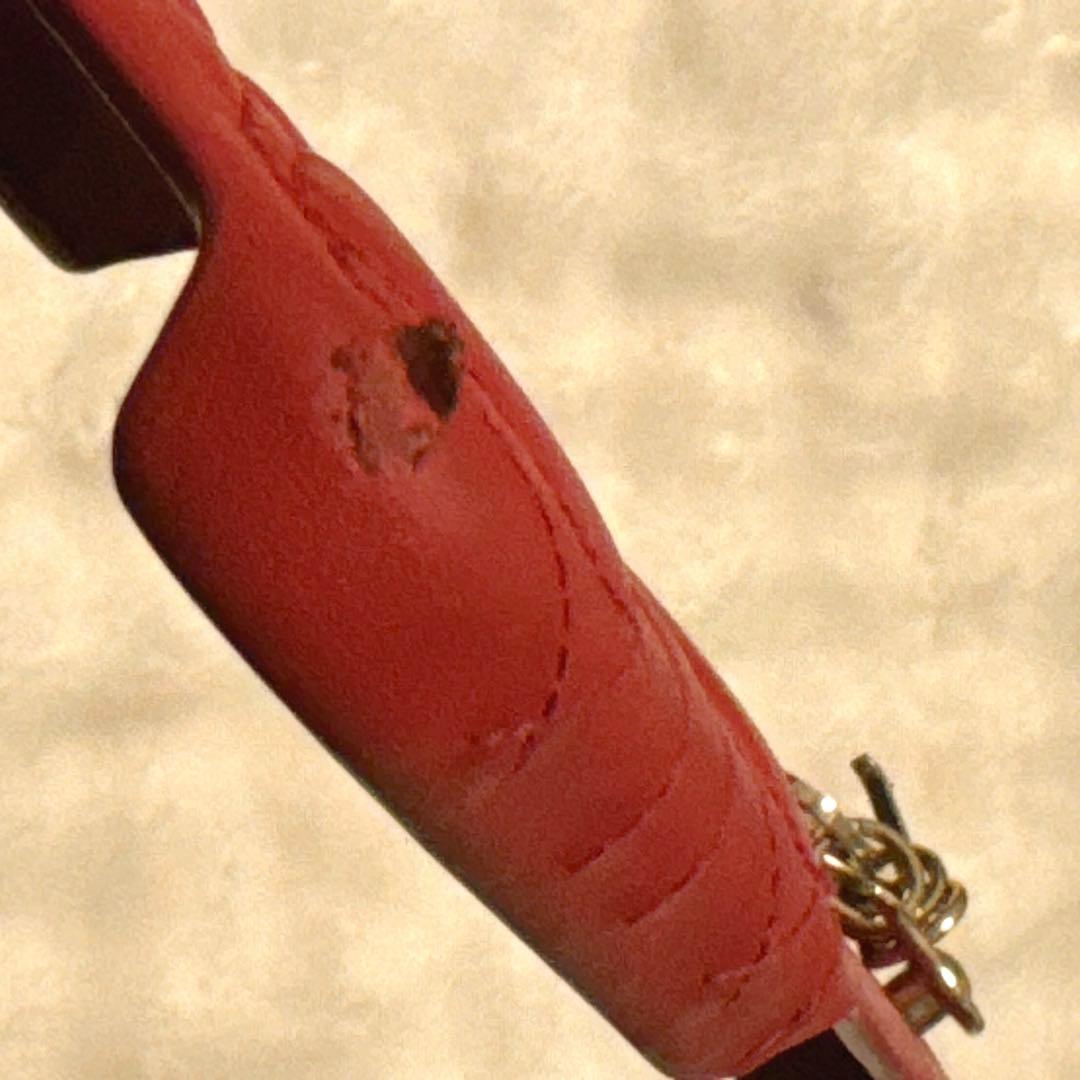 日本限定 LadyDior iPhone15pro ハート バレンタイン 赤