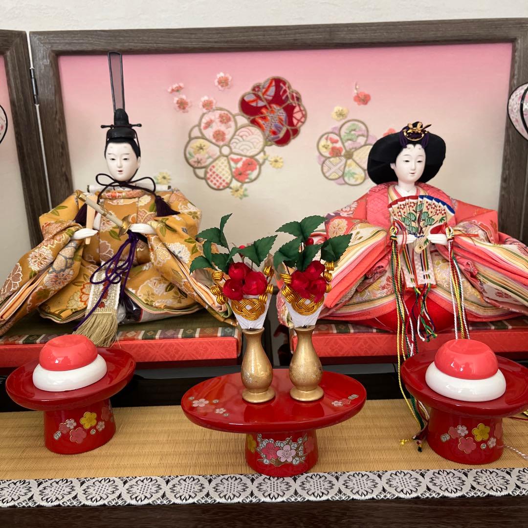 雛人形 田村由起子作 京都製 吉徳監修 桐箱収納 大きめ一段お雛様