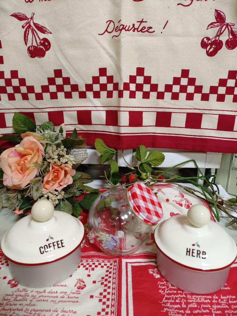 マニー◇チェリー◇アルミキャニスター2セット - メルカリ