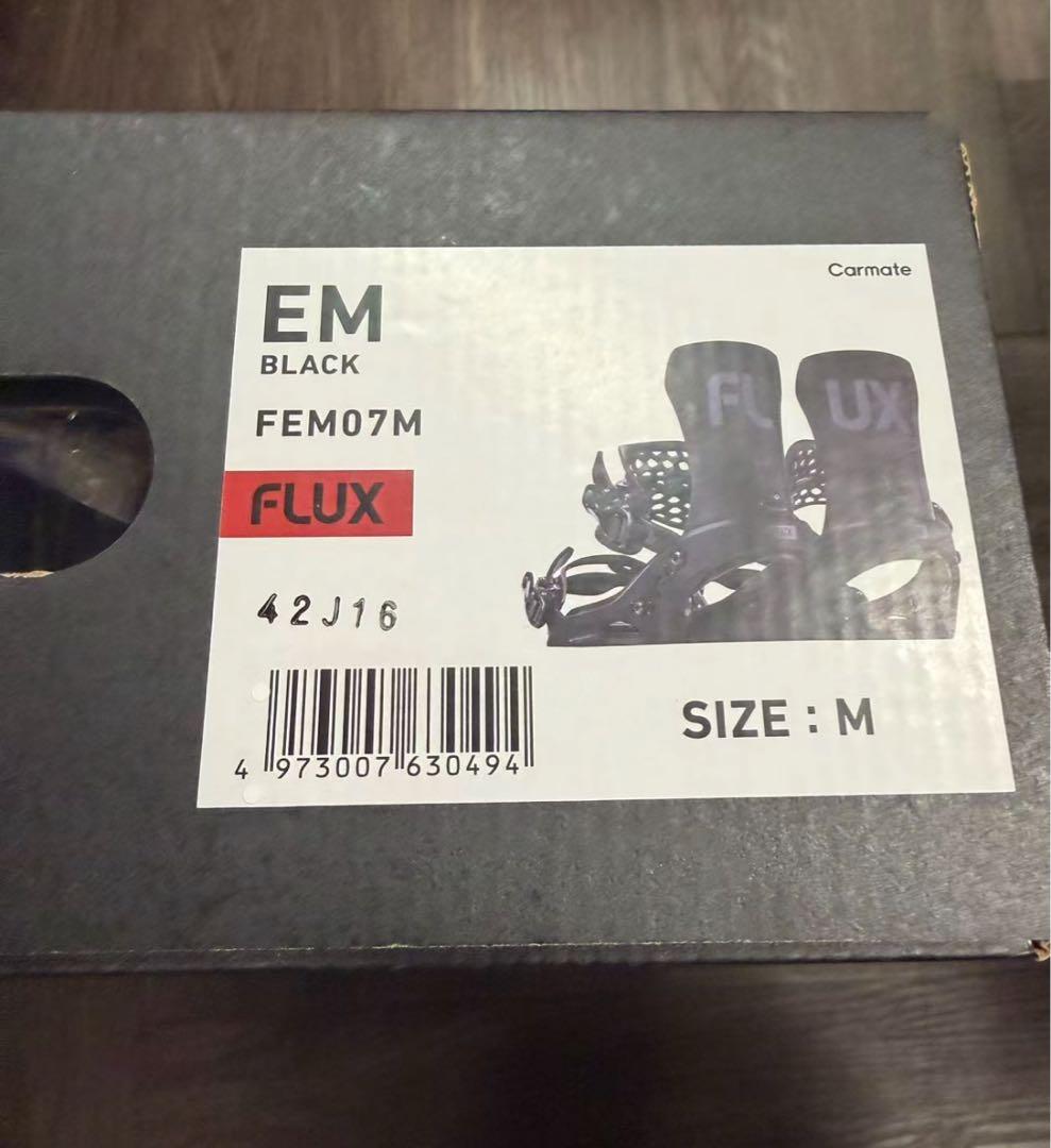 Flux Em スノーボードバインディングM 25.0〜27.5cm