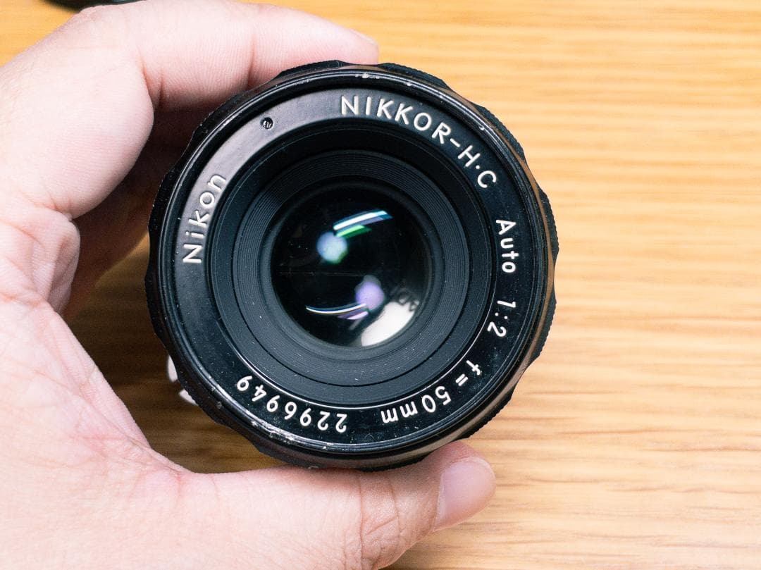 Nikon Nikkor-H.C. 50mm f/2 Ai改造 - メルカリ