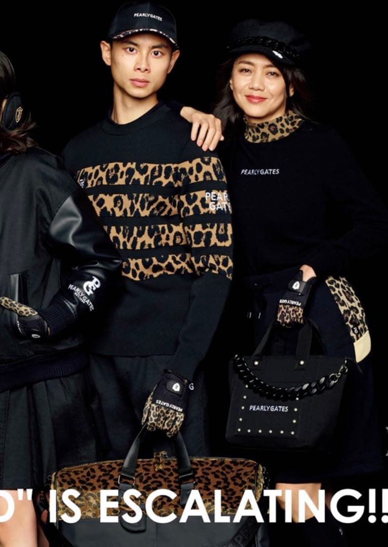 パーリーゲイツ PEARLY GATES レオパード柄 セットアップ - メルカリ