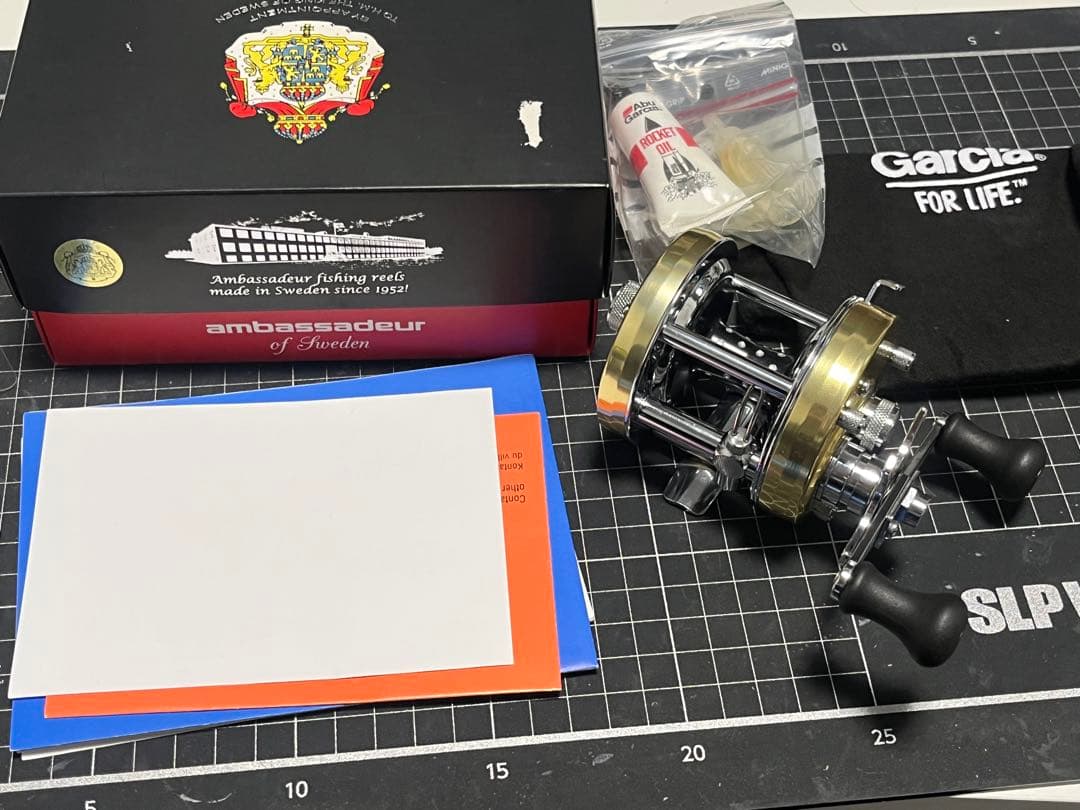 極上未使用　アブアンバサダー 5501cs rocketファクトリーチェーン アブガルシア アンバサダー 5501 CS ロケット ファクトリーチューン