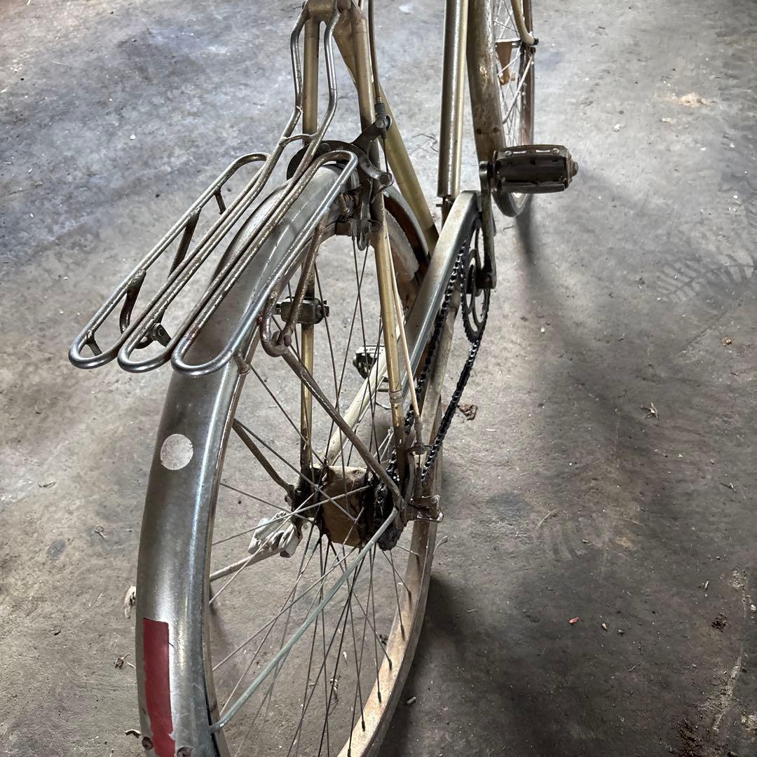 ベージュ シティサイクル 前照灯付き引き取り限定