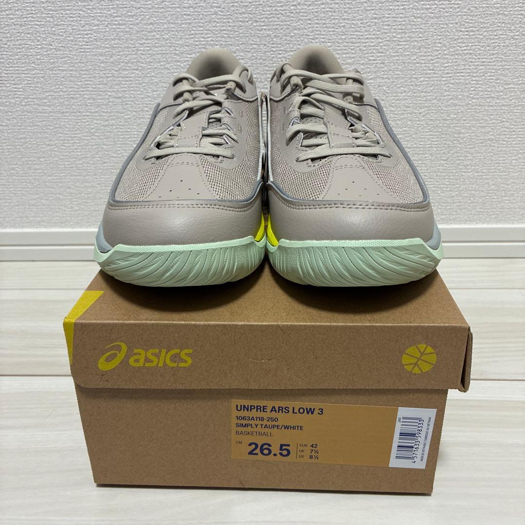 【新品・未使用】UNPRE ARS LOW 3 26.5cm