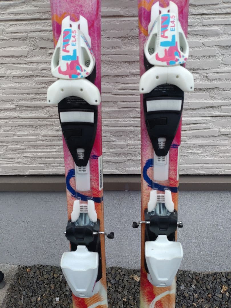 スキー板 エランELAN 140cm ストック 95cmセット 子ども用 子供用 Elan