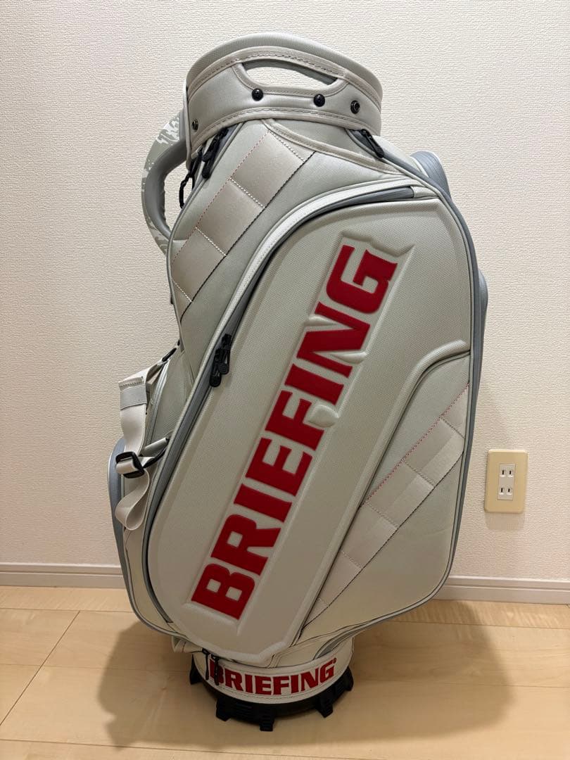 ブリーフィング BRIEFING キャディバッグ CR-3#04 白　ホワイト CR-3 #04（CR-3 #04（キャディバッグ））（BRG253D02）|商品詳細