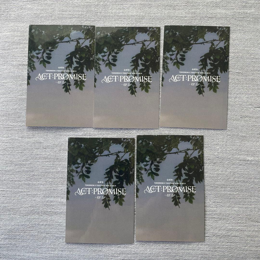 ACT:PROMISE EP.2 ゥバ トレカ TXT 仁川 5枚 - メルカリ