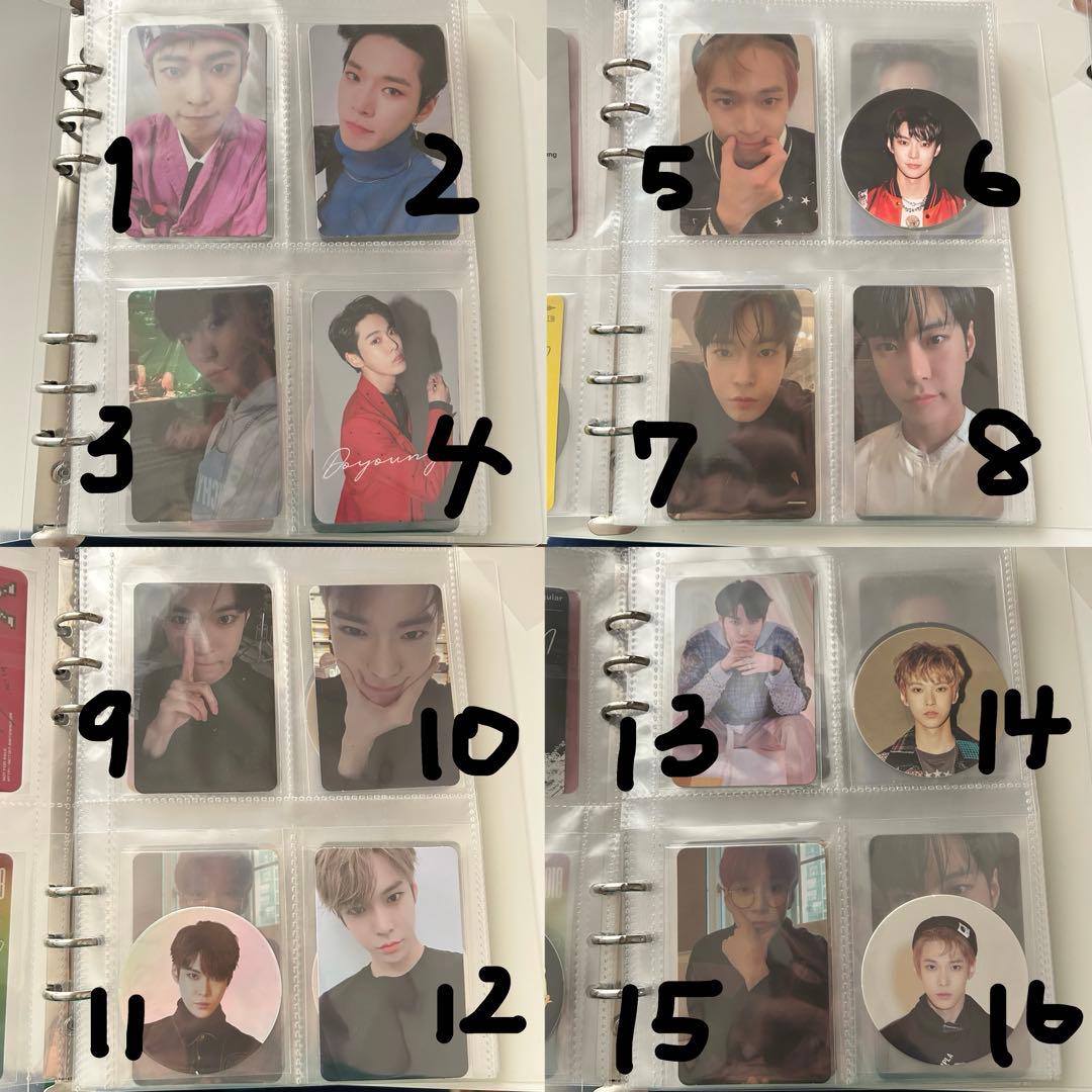 nct トレカ 合計１０９枚 NCT127 8th Anniversary Fanmeeting Official MD Random Trading Card