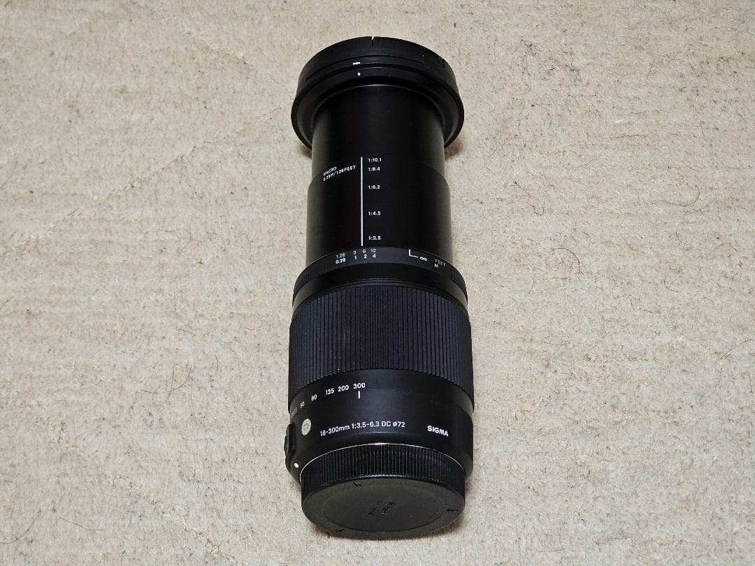 中古品SIGMA 18-300mm F3.5-6.3 HSM (キヤノンEF用)