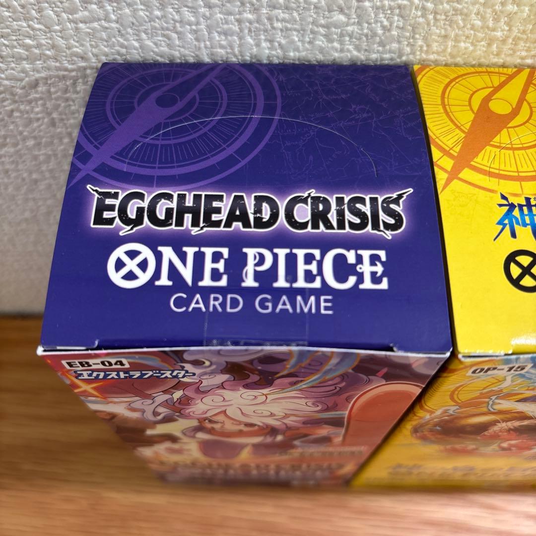 ワンピースカード 神の島の冒険2box エッグヘッドクライシス1box