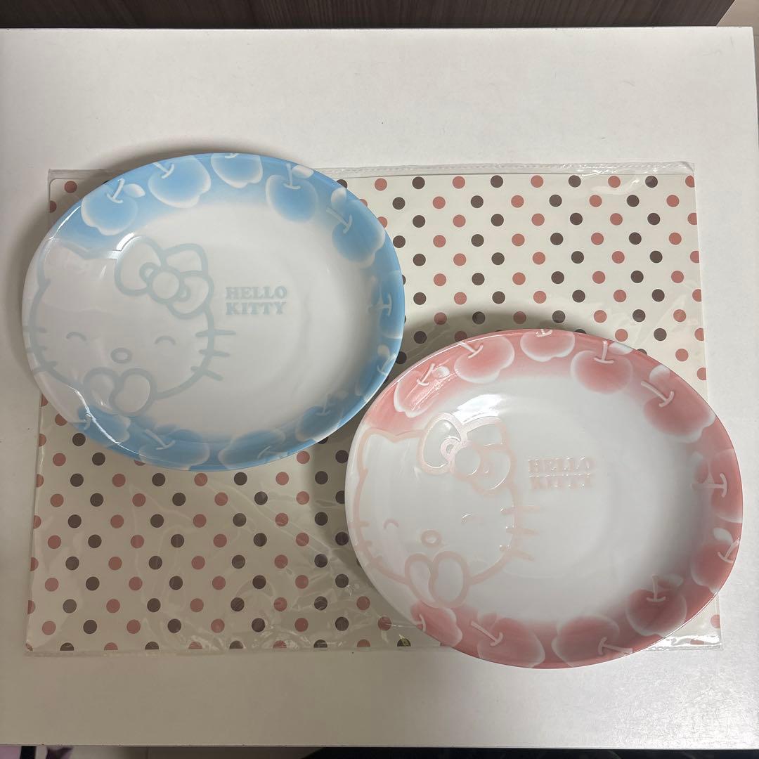 未使用】ハローキティ カレー&パスタ皿 2枚セット - メルカリ