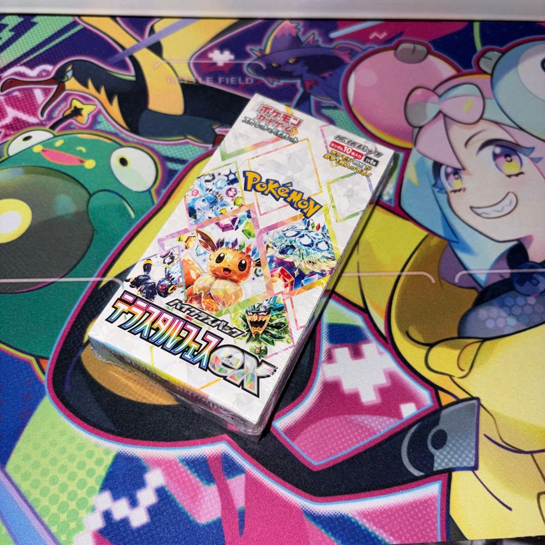 ポケカ　テラスタルフェスex BOX シュリンク付き シュリンク付き） テラスタルフェス ex BOX ポケモンカードゲーム
