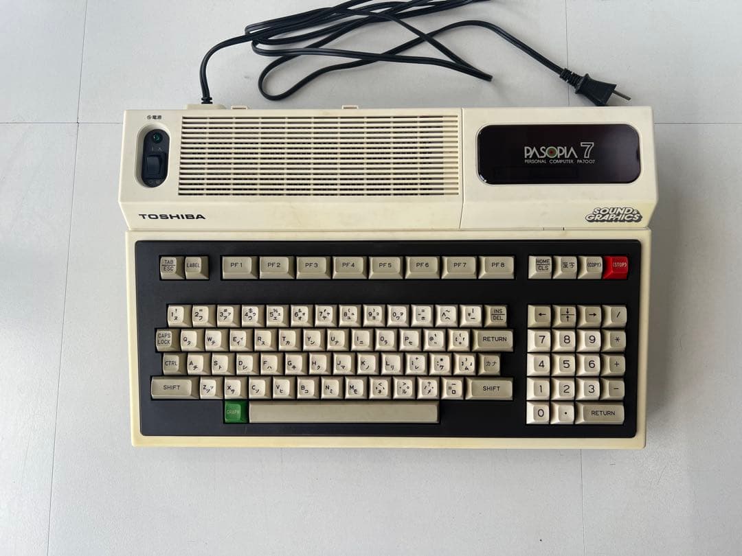 TOSHIBA PASOPIA 7 デスクトップPC PASOPIA7 - 東芝の悩み｜kzn