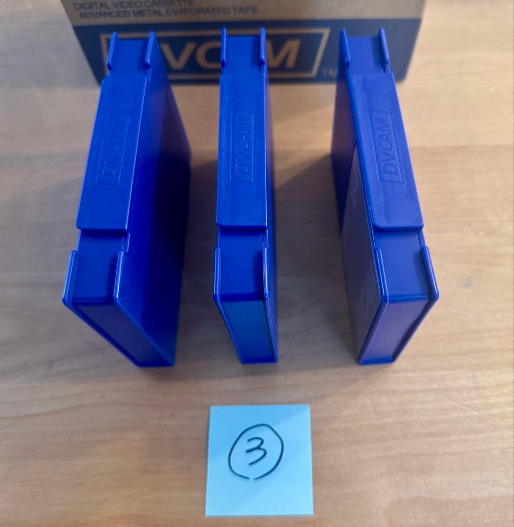 SONY DVCAMテープ PDV-184N 新品未使用3本セット③ - メルカリ