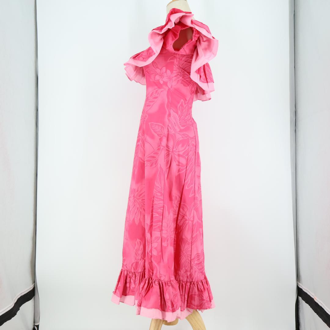 ハワイ製 フラダンス衣装】ピンク CC Fashions ワンピース ドレス