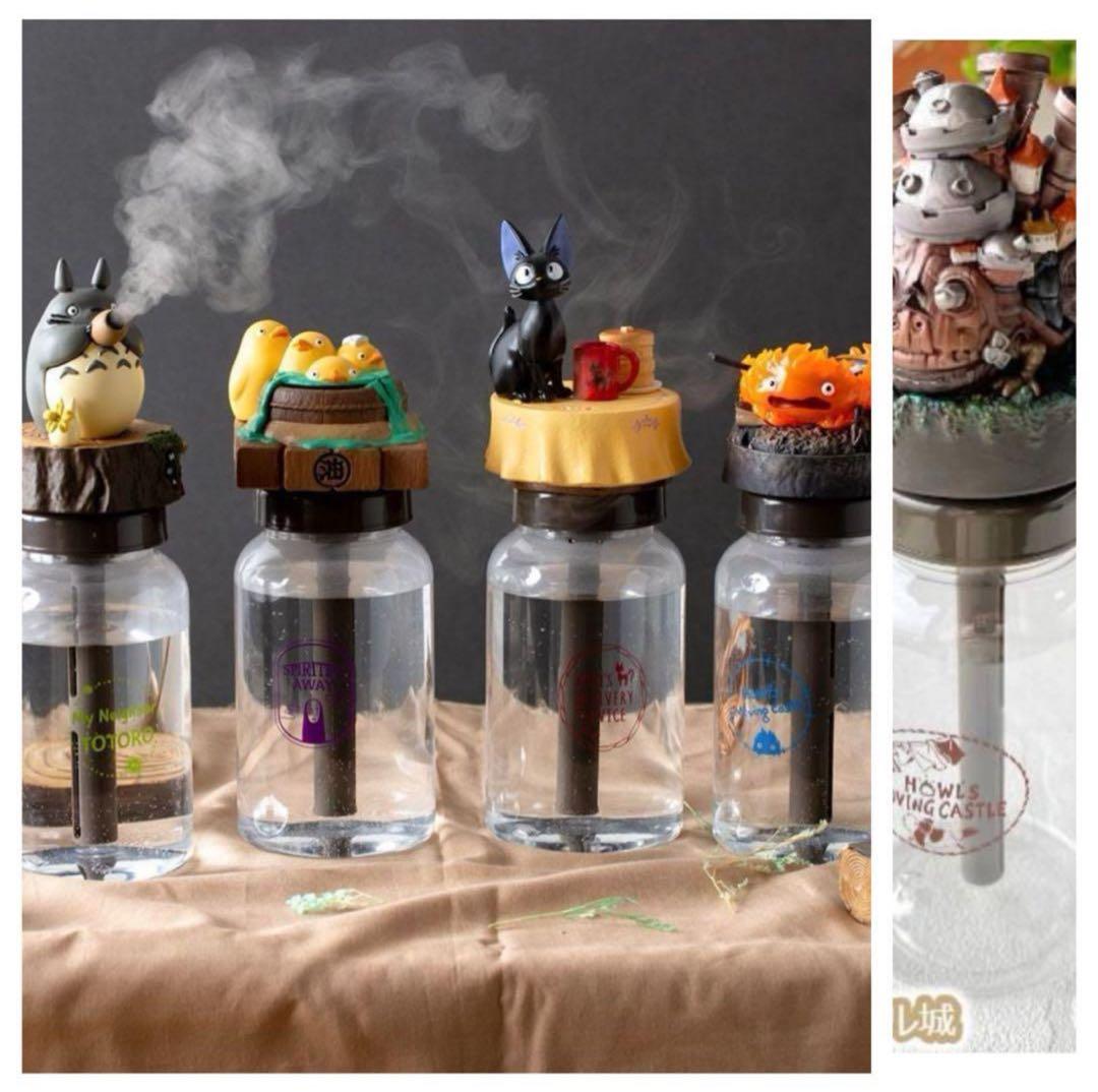 新品 全5種類 】ジブリ 加湿器 トトロ ハウル 魔女 千と千尋 5点セット